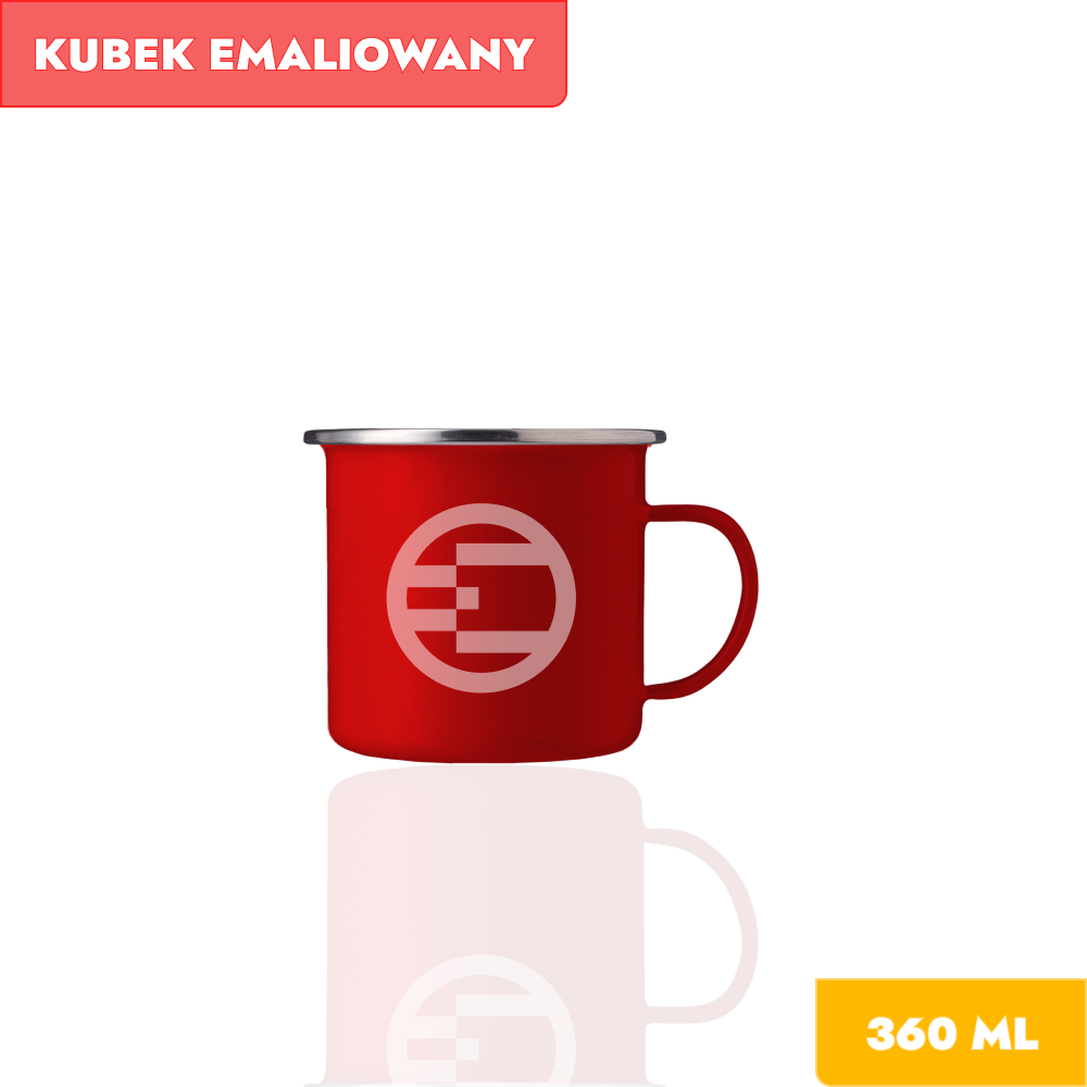 KUBEK EMALIOWANY 360 ml